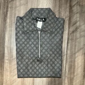 Y.M.L.A. Vintage Compression Club Polo - Medium